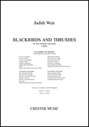 Blackbirds and Thrushes Vocal Solo & Collections sheet music cover